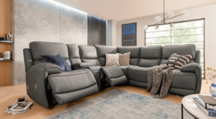 5 seater electric recliner sofa