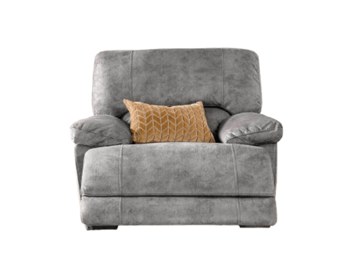 Electric Recliner Armchair in Moon Grey