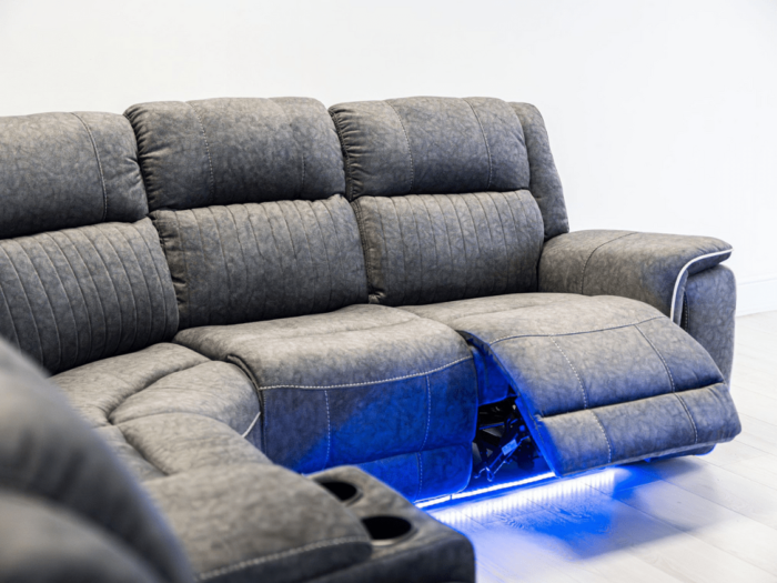 Electric Recliner Corner Sofa