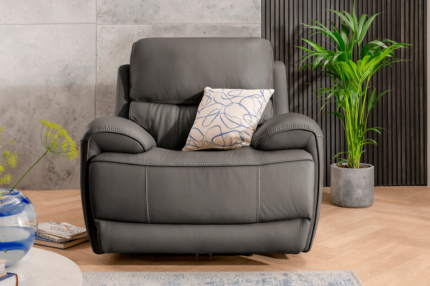 Series Seven Electric Recliner Armchair in Forest Grey