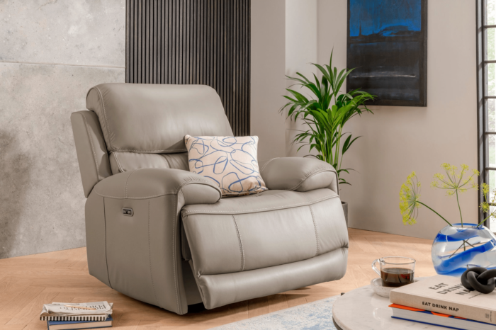 Series Seven Electric Recliner Armchair in Smokey Taupe