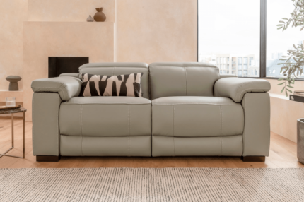 Electric Recliner Sofa Leather