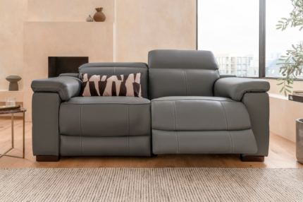 Electric Recliner Sofa Leather