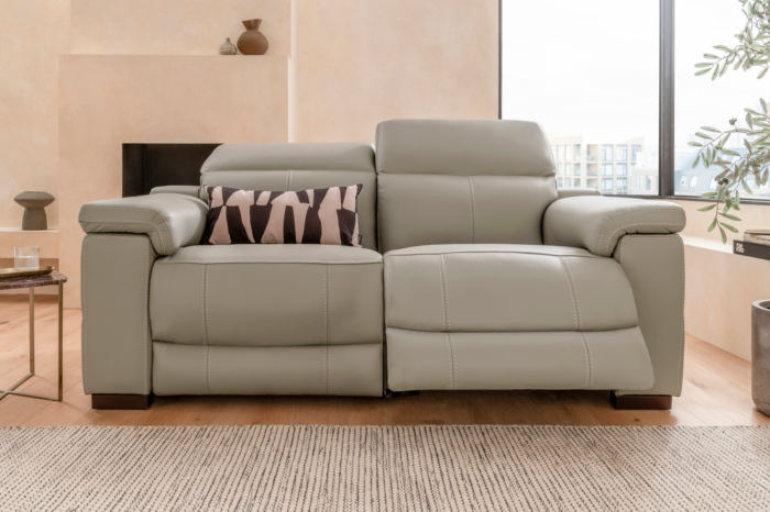 Electric Recliner Sofa Leather